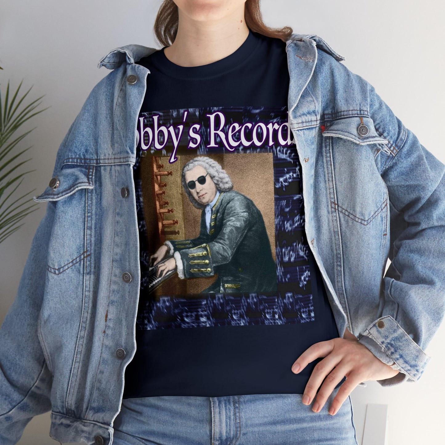ROBBY'S RECORDS Unisex Heavy Cotton Tee