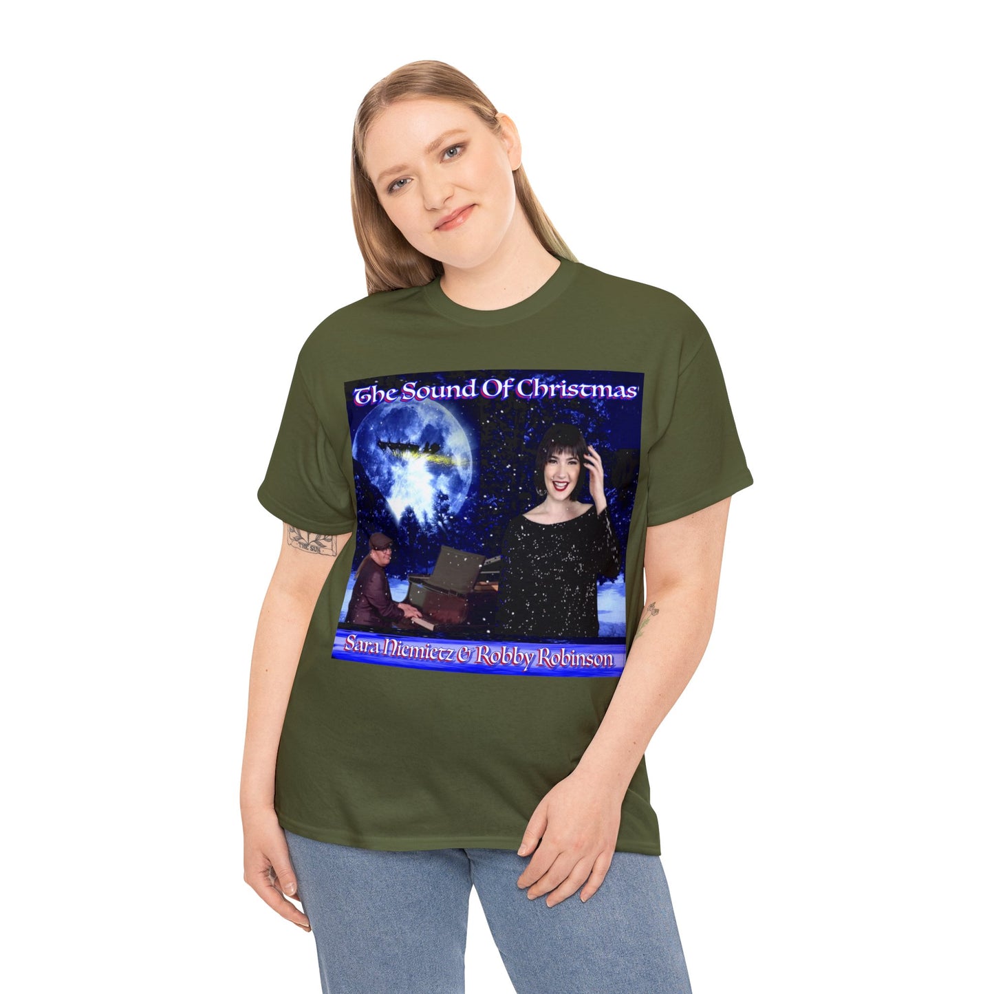 THE SOUND OF CHRISTMAS Unisex Heavy Cotton Tee
