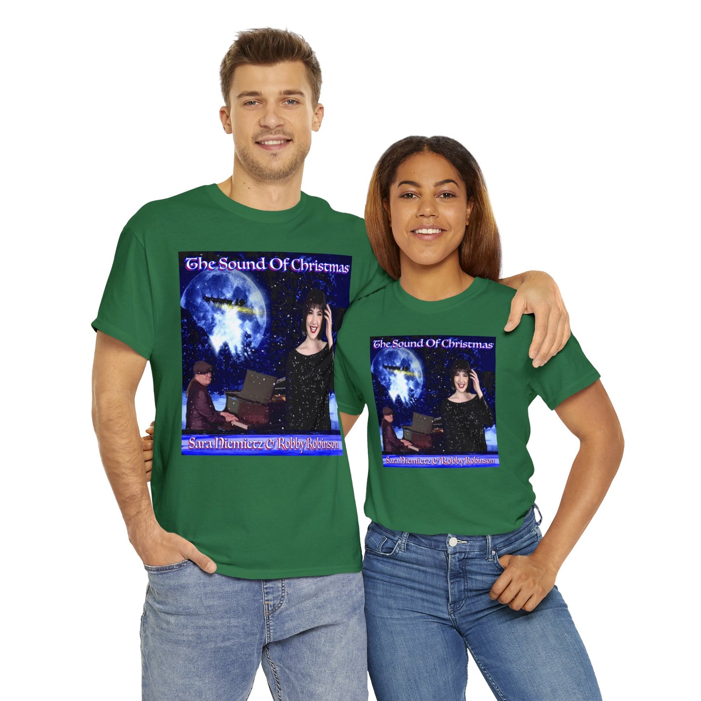 THE SOUND OF CHRISTMAS Unisex Heavy Cotton Tee