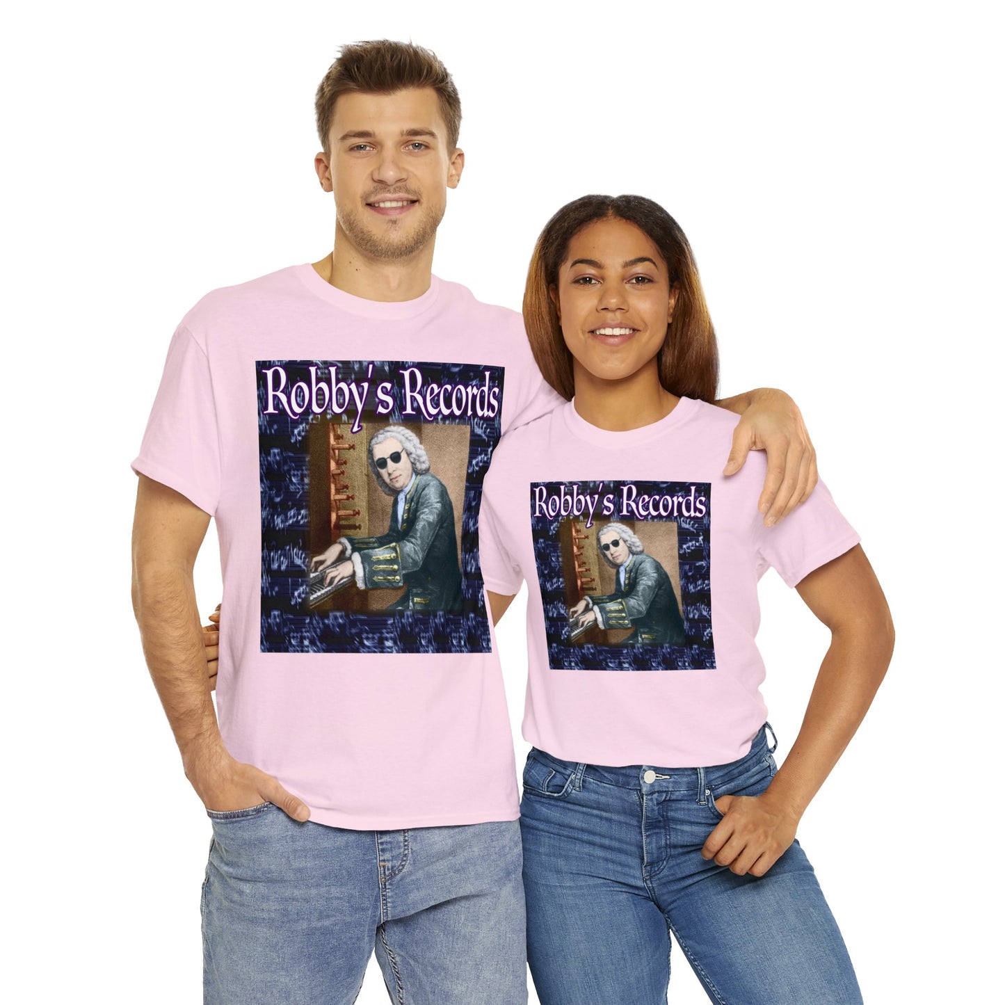 ROBBY'S RECORDS Unisex Heavy Cotton Tee