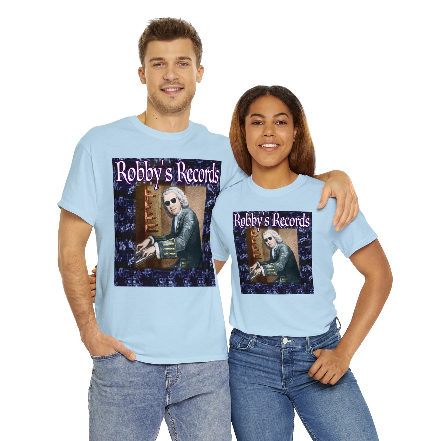 ROBBY'S RECORDS Unisex Heavy Cotton Tee