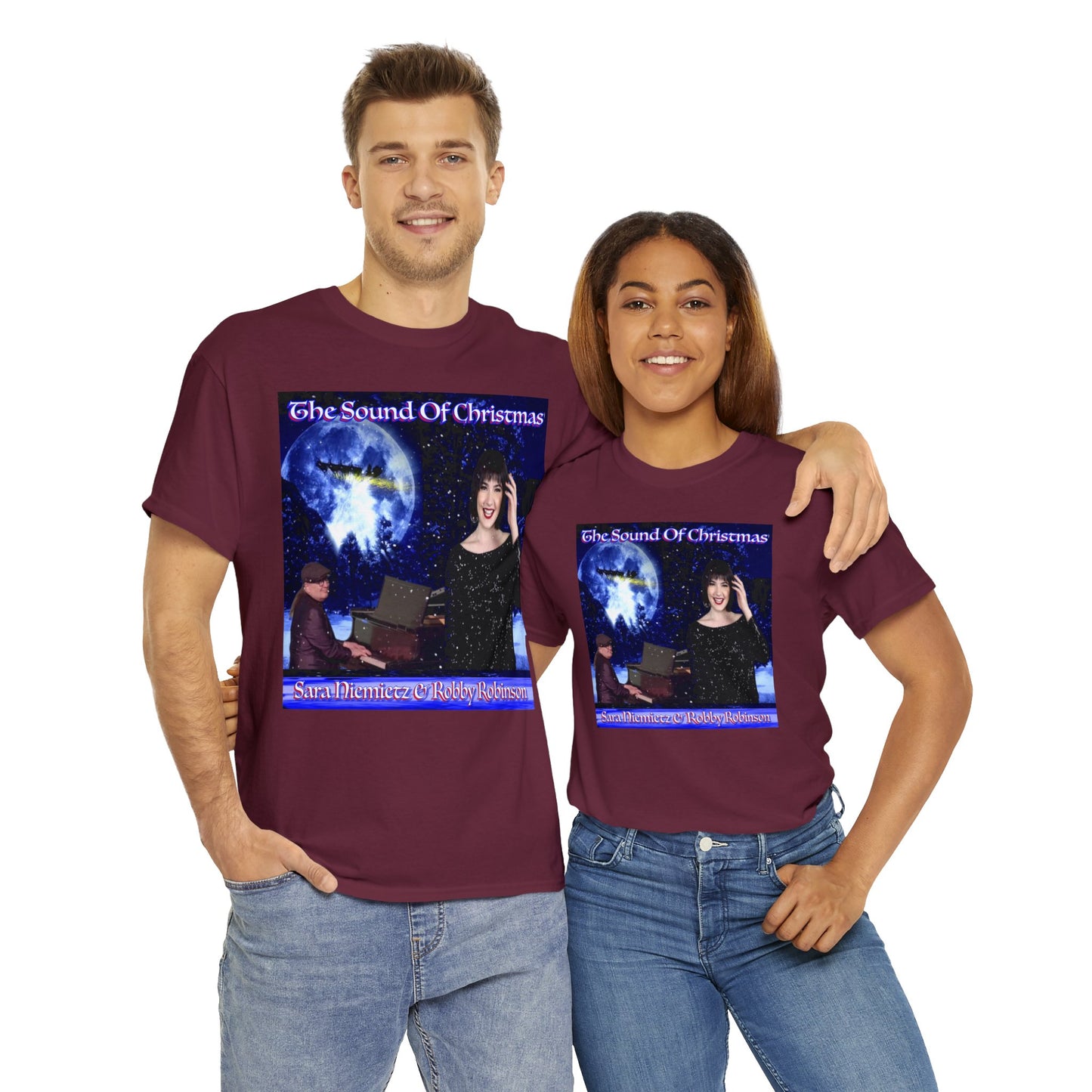 THE SOUND OF CHRISTMAS Unisex Heavy Cotton Tee