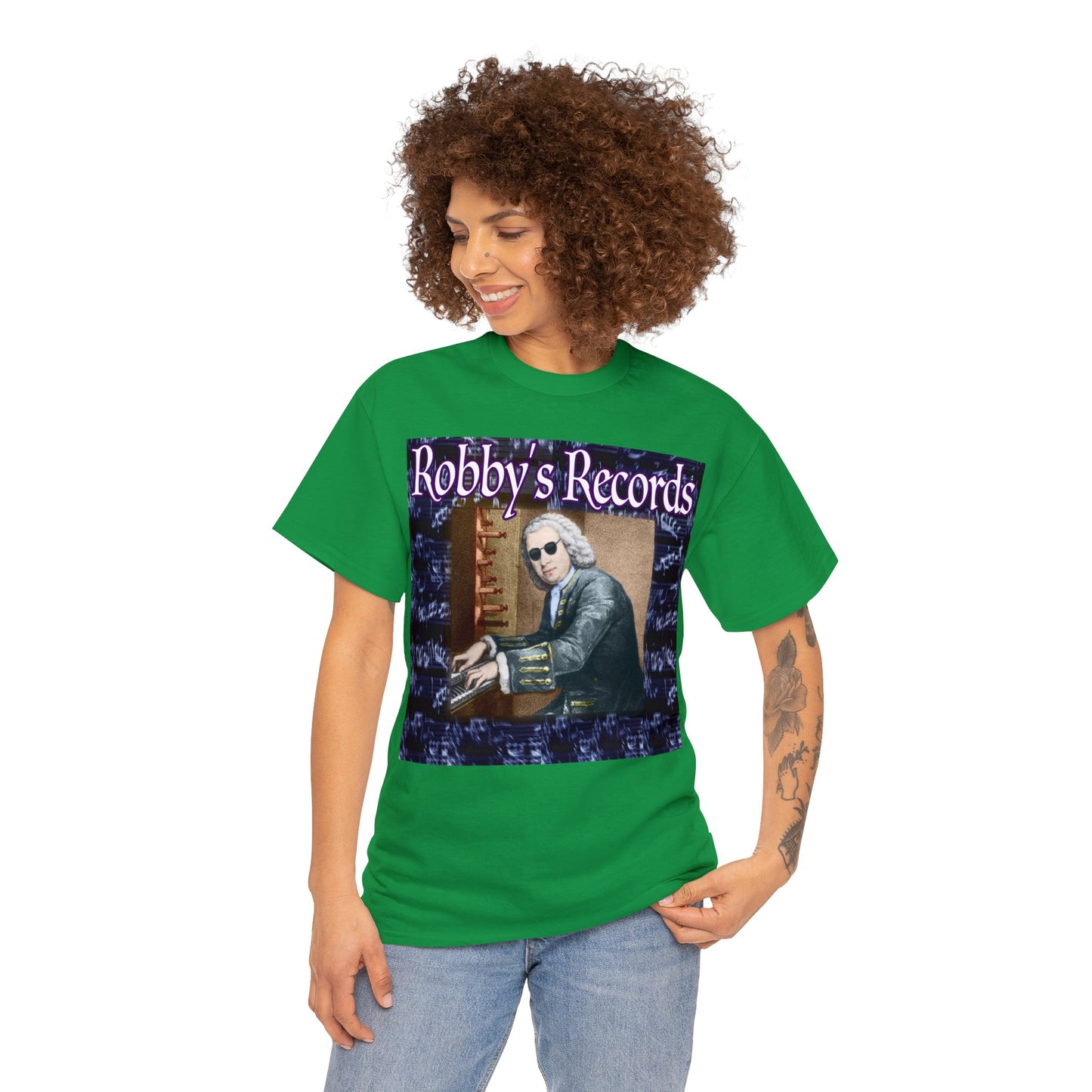 ROBBY'S RECORDS Unisex Heavy Cotton Tee