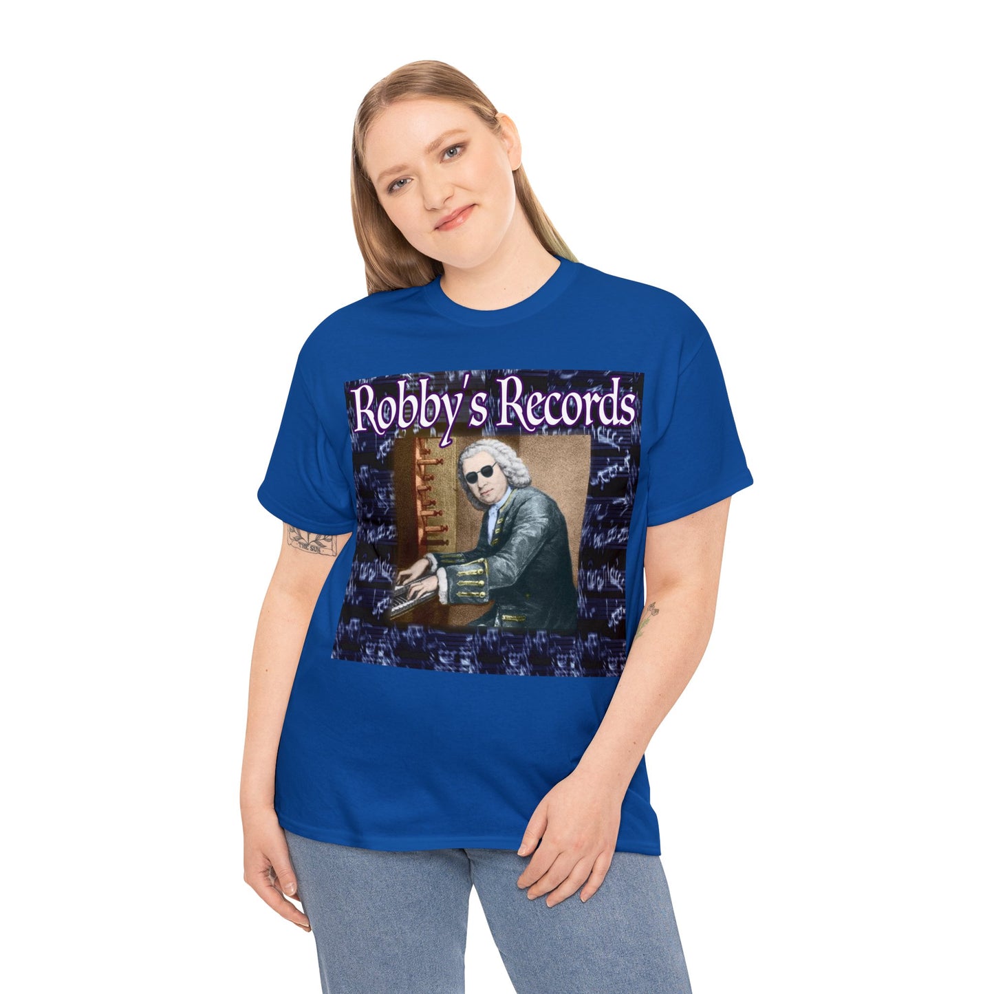 ROBBY'S RECORDS Unisex Heavy Cotton Tee