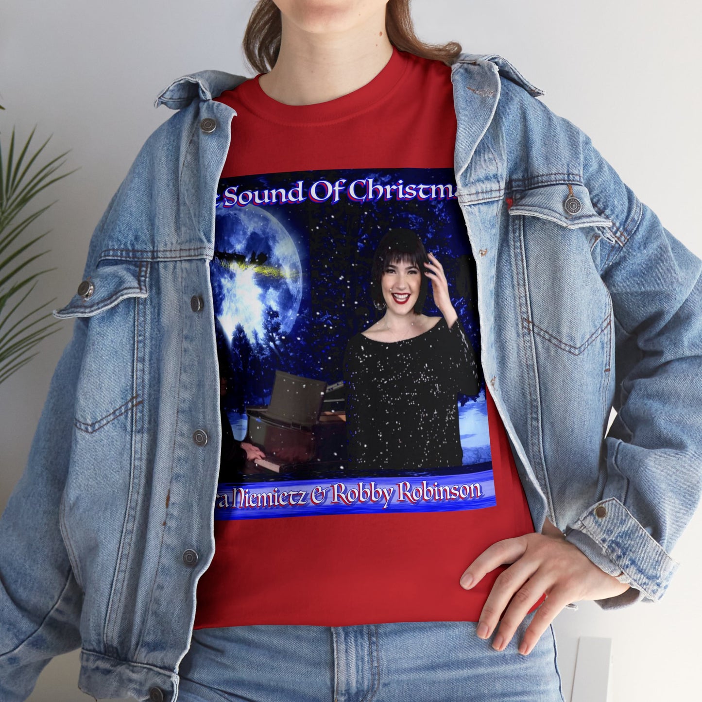 THE SOUND OF CHRISTMAS Unisex Heavy Cotton Tee