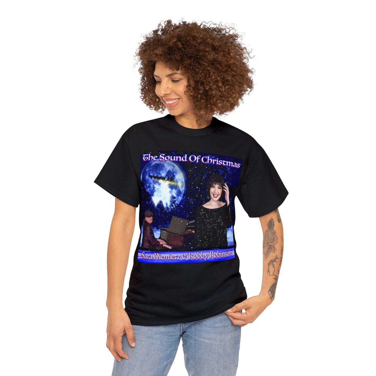 THE SOUND OF CHRISTMAS Unisex Heavy Cotton Tee