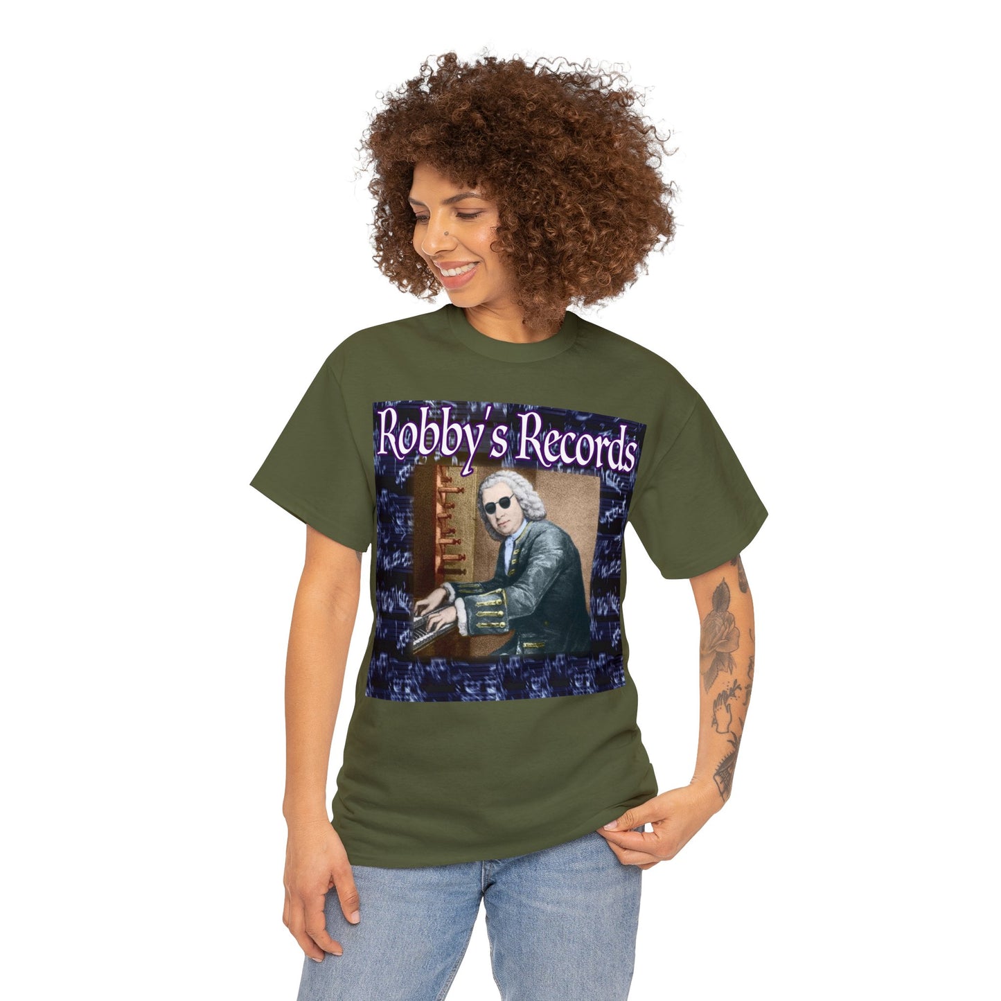 ROBBY'S RECORDS Unisex Heavy Cotton Tee