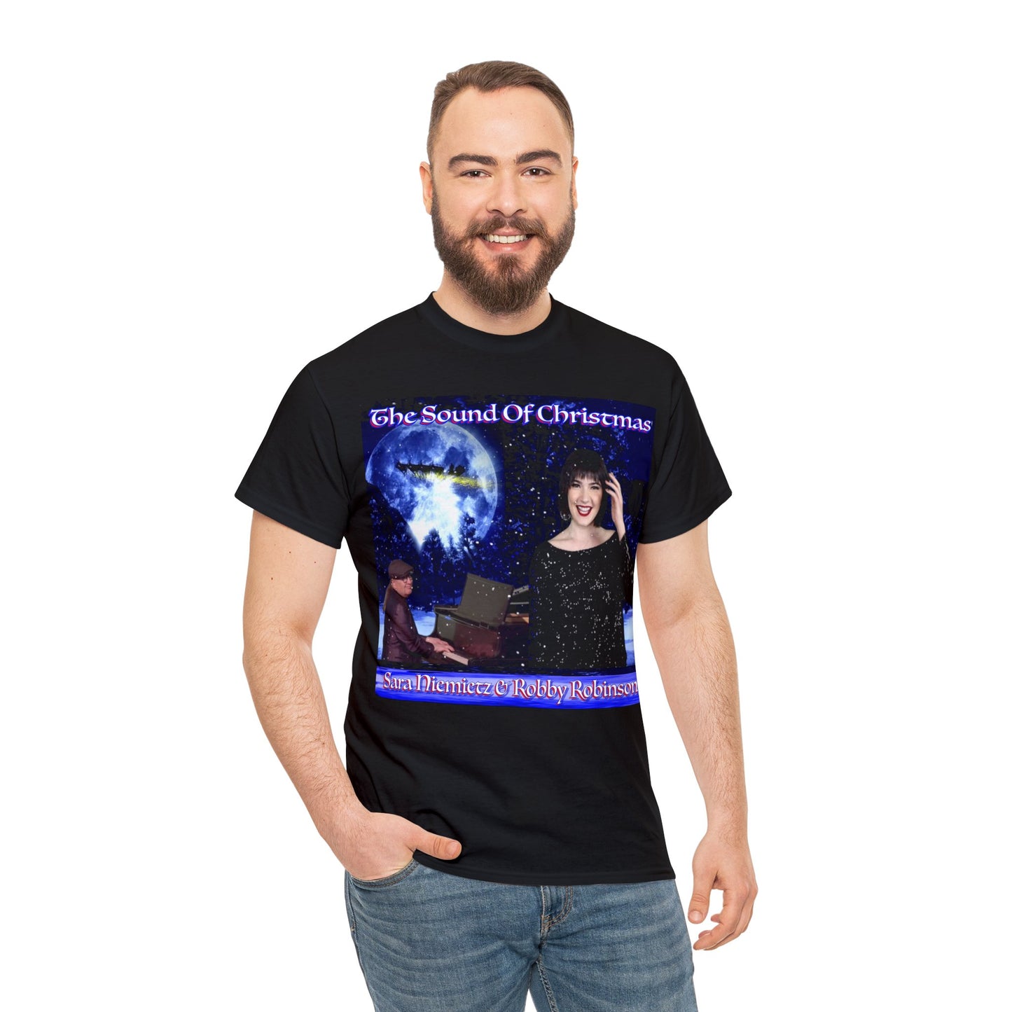 THE SOUND OF CHRISTMAS Unisex Heavy Cotton Tee