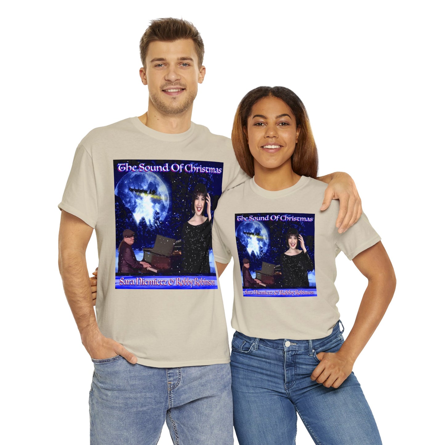 THE SOUND OF CHRISTMAS Unisex Heavy Cotton Tee