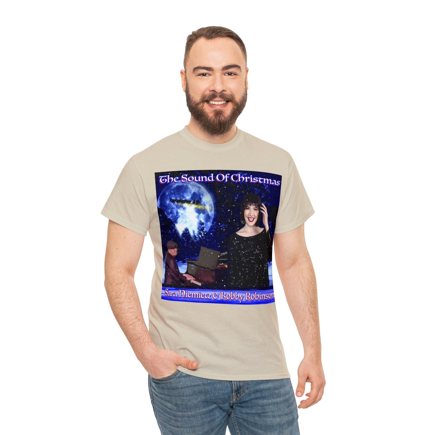 THE SOUND OF CHRISTMAS Unisex Heavy Cotton Tee