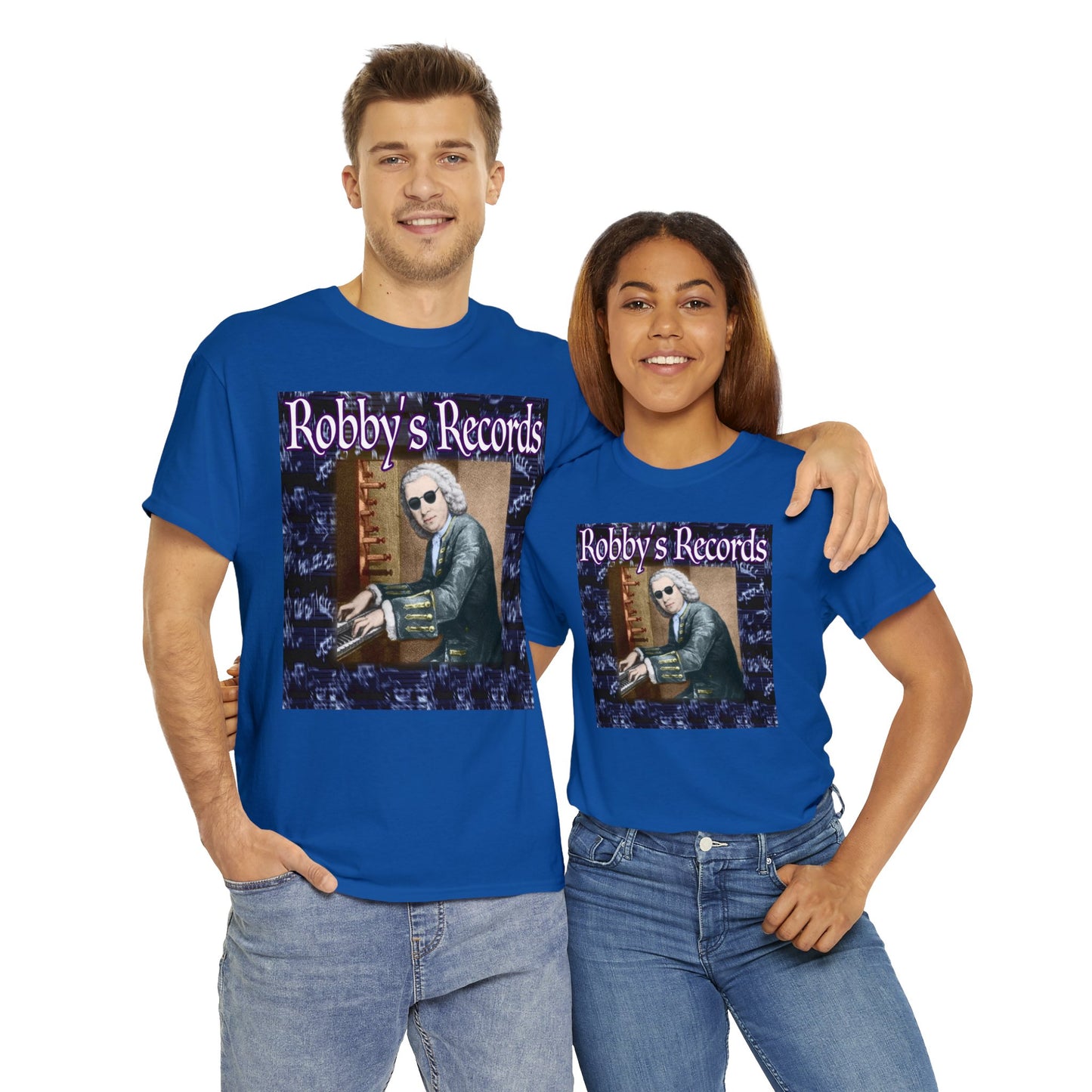 ROBBY'S RECORDS Unisex Heavy Cotton Tee