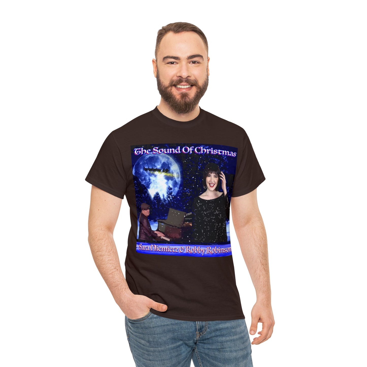 THE SOUND OF CHRISTMAS Unisex Heavy Cotton Tee
