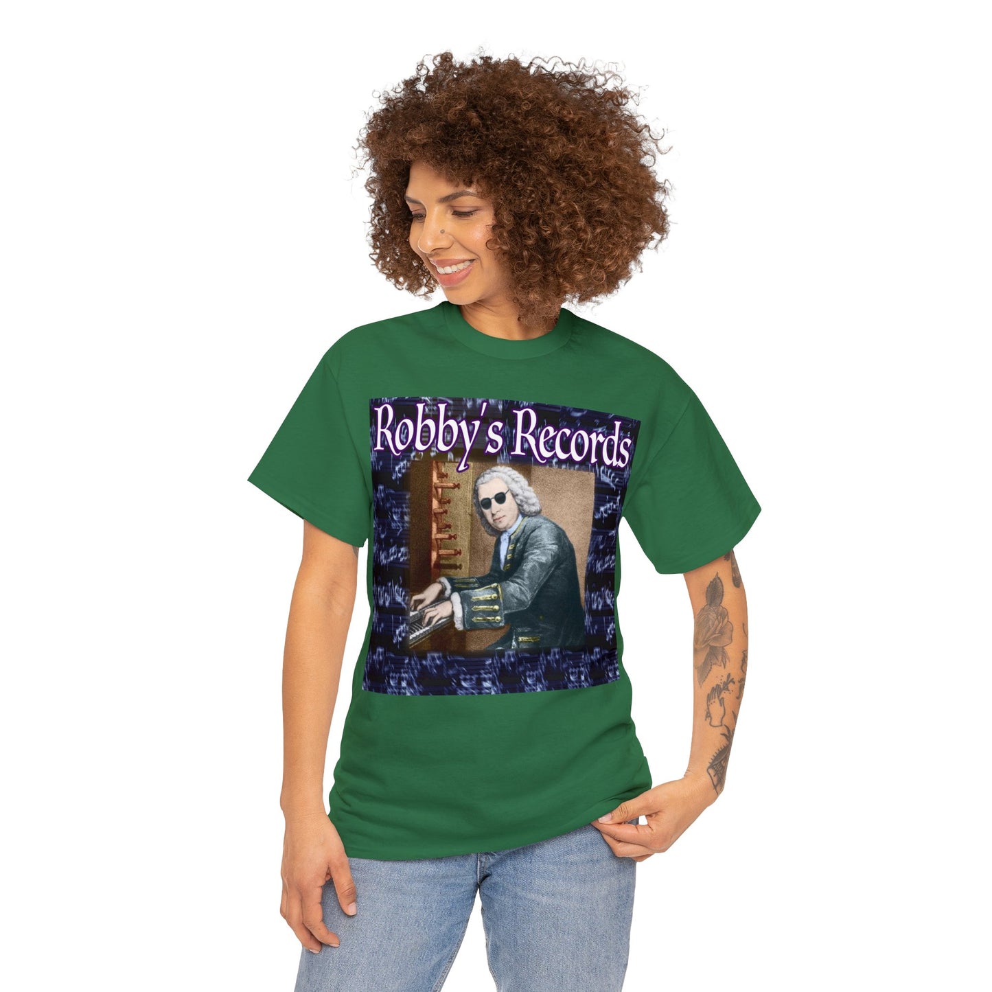 ROBBY'S RECORDS Unisex Heavy Cotton Tee