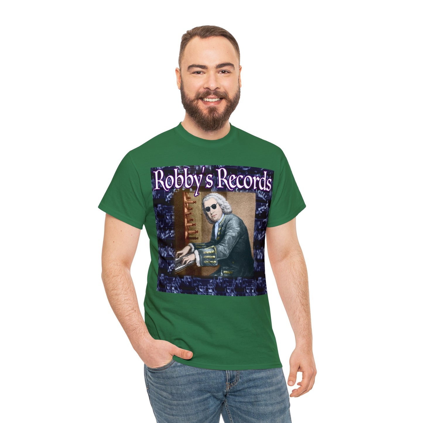 ROBBY'S RECORDS Unisex Heavy Cotton Tee