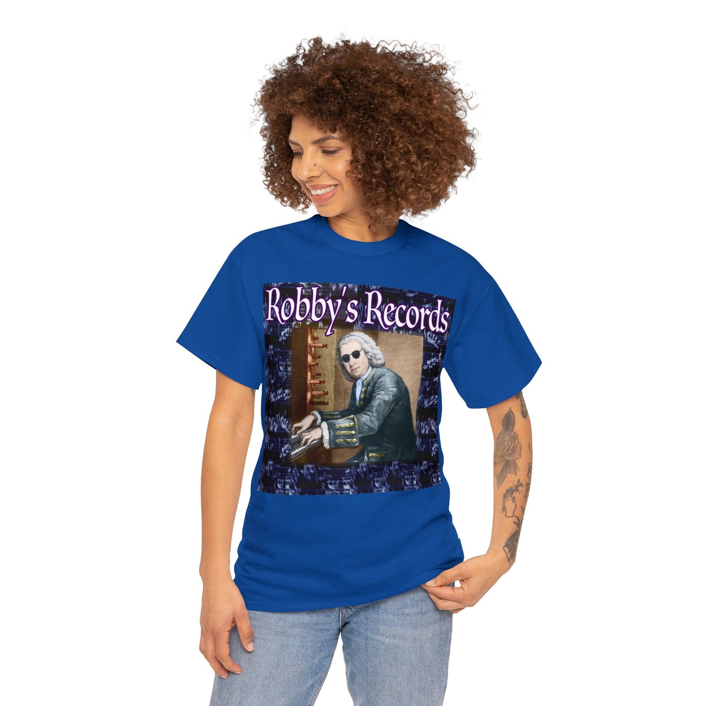 ROBBY'S RECORDS Unisex Heavy Cotton Tee