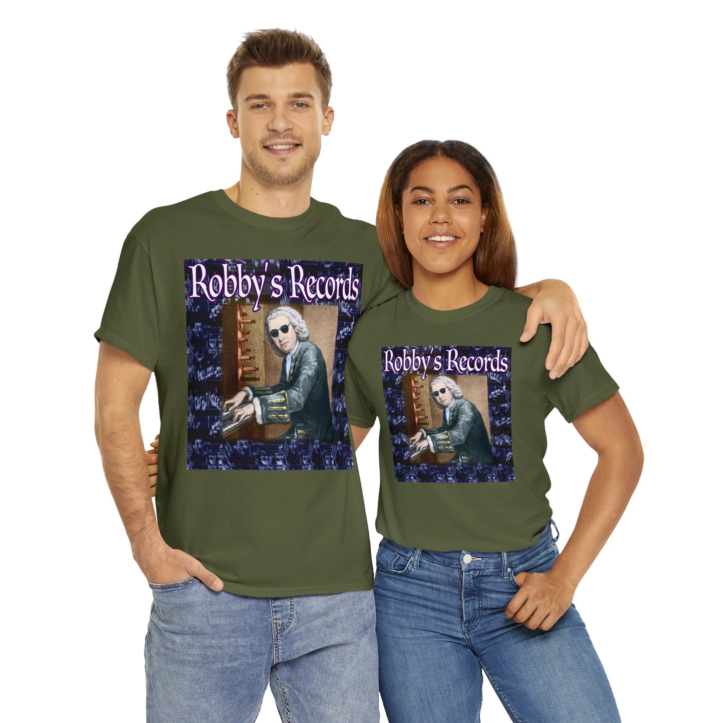 ROBBY'S RECORDS Unisex Heavy Cotton Tee