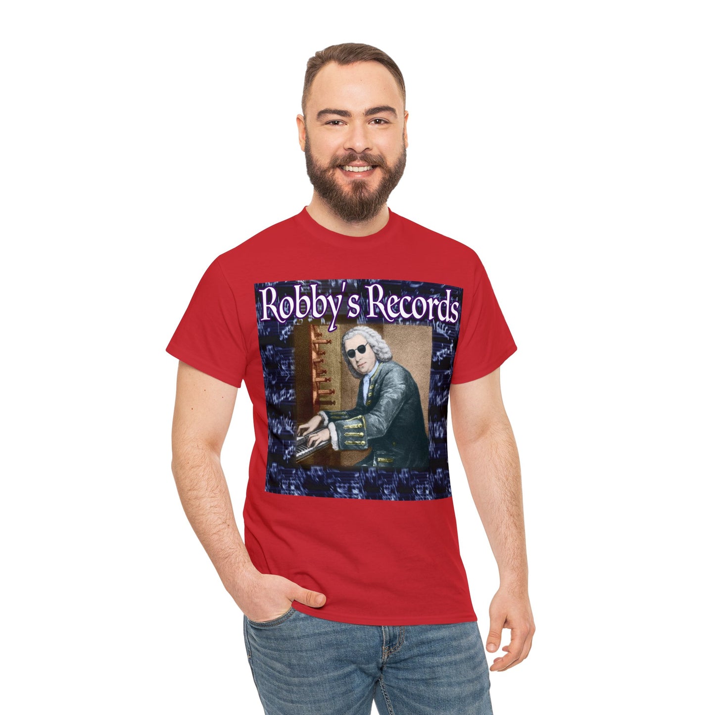 ROBBY'S RECORDS Unisex Heavy Cotton Tee