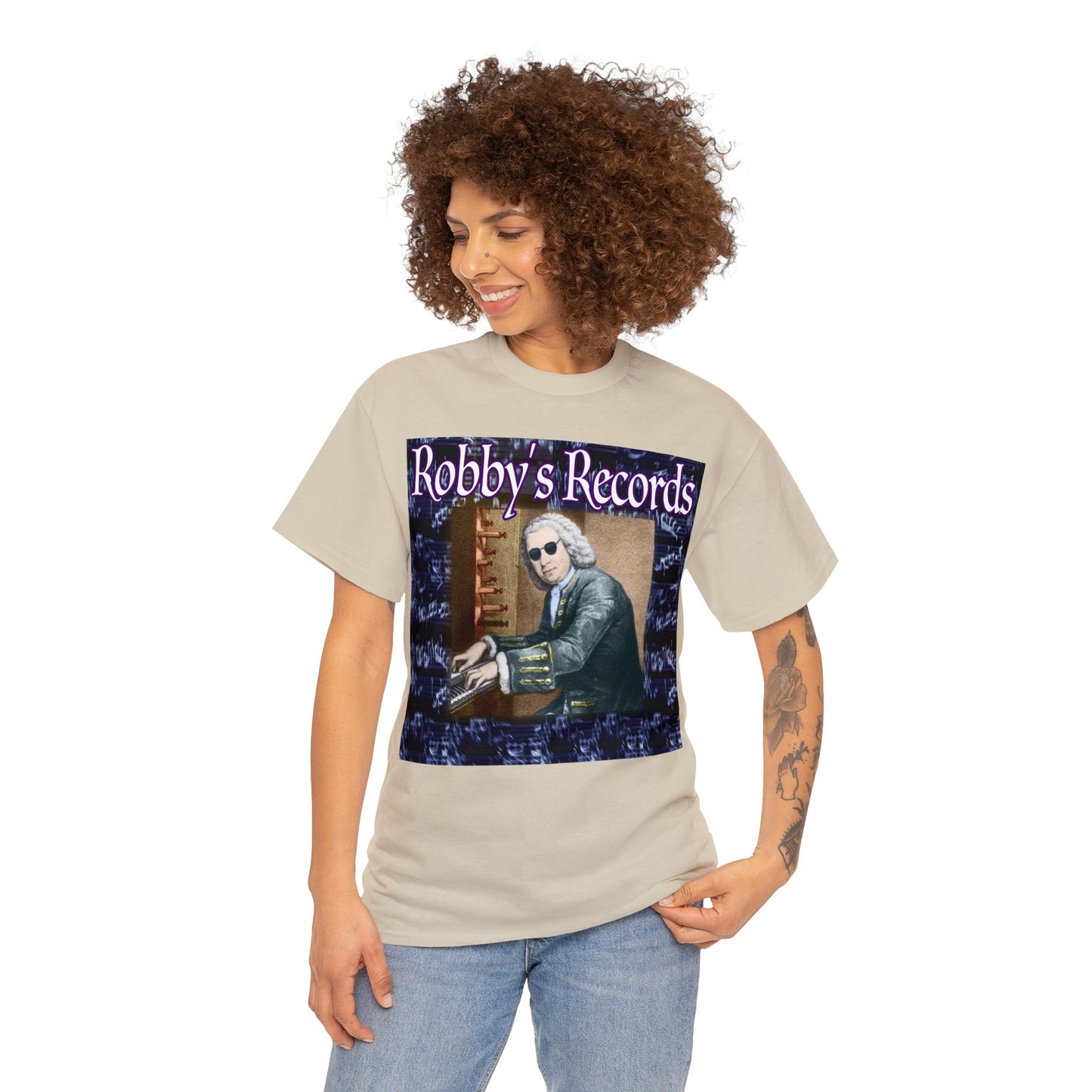 ROBBY'S RECORDS Unisex Heavy Cotton Tee
