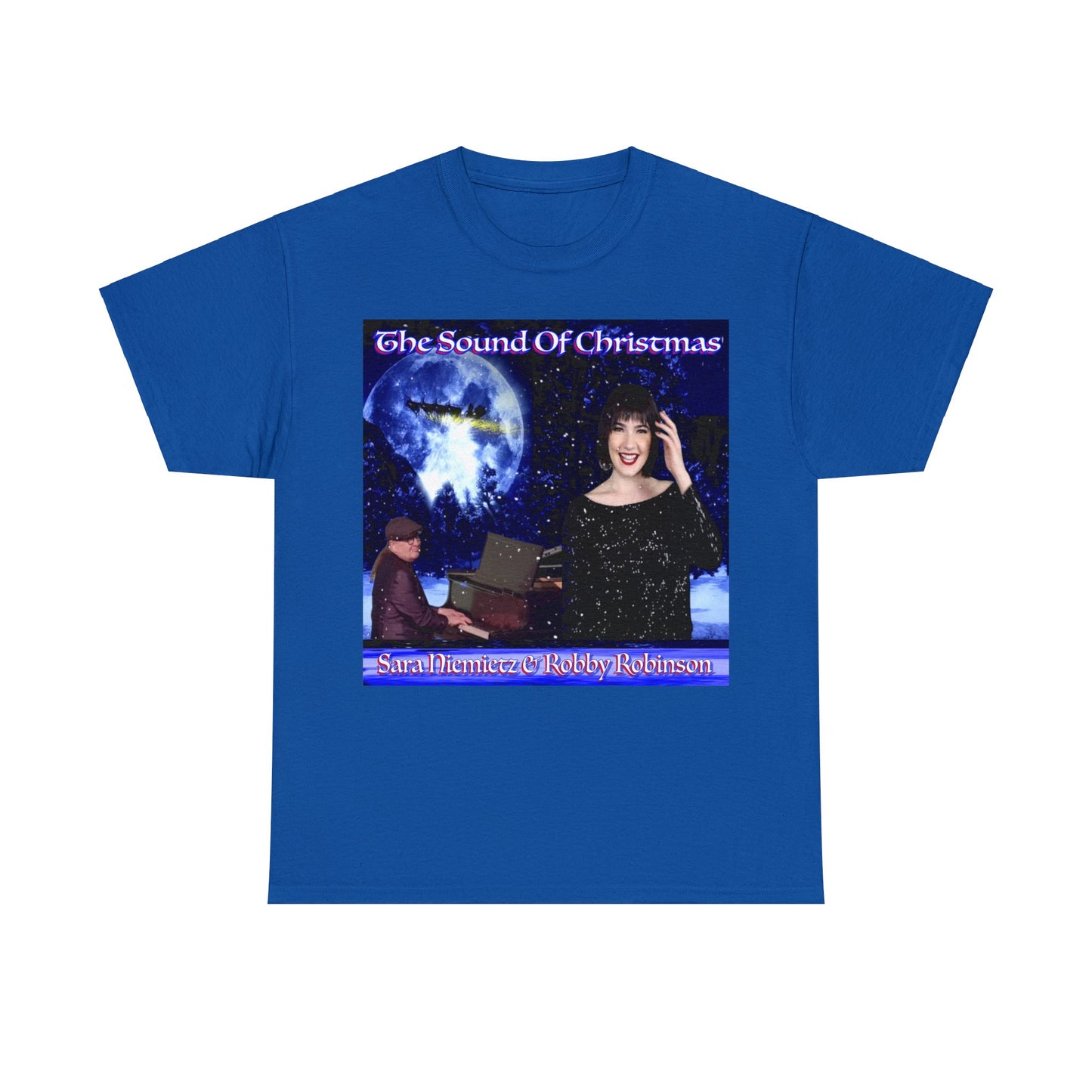 THE SOUND OF CHRISTMAS Unisex Heavy Cotton Tee