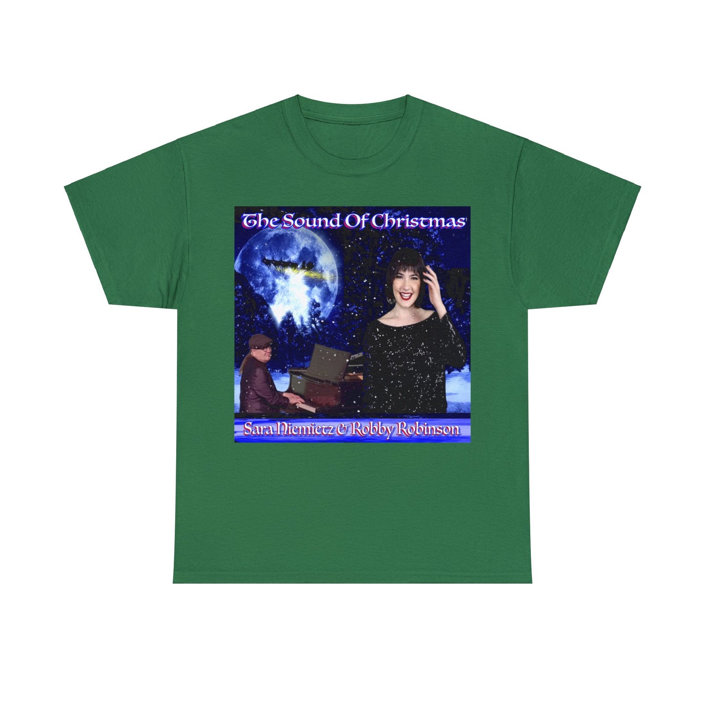 THE SOUND OF CHRISTMAS Unisex Heavy Cotton Tee