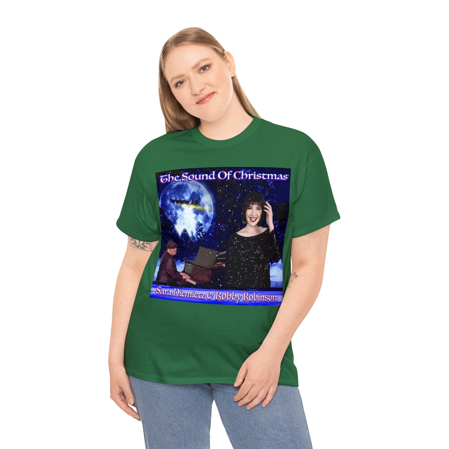 THE SOUND OF CHRISTMAS Unisex Heavy Cotton Tee