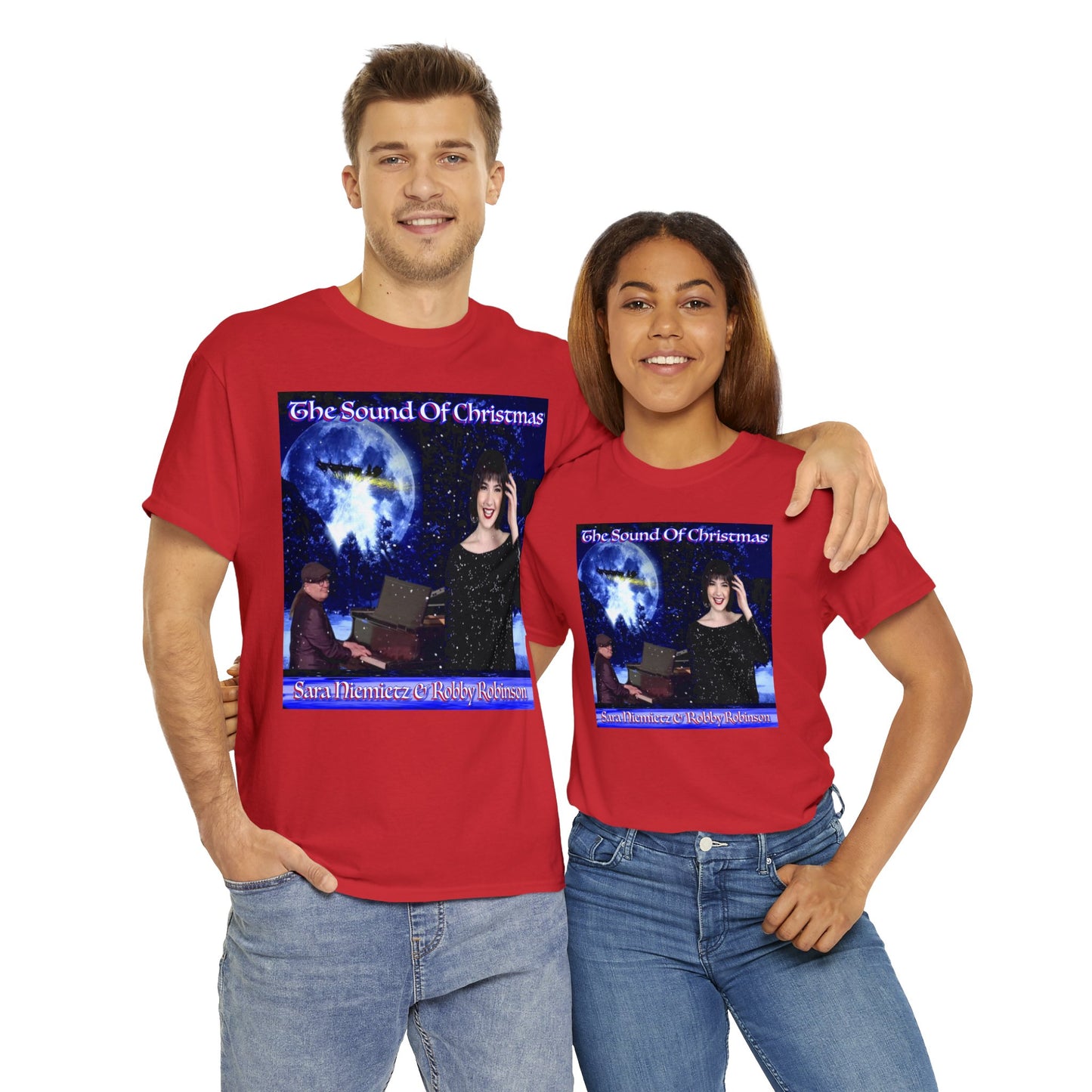 THE SOUND OF CHRISTMAS Unisex Heavy Cotton Tee