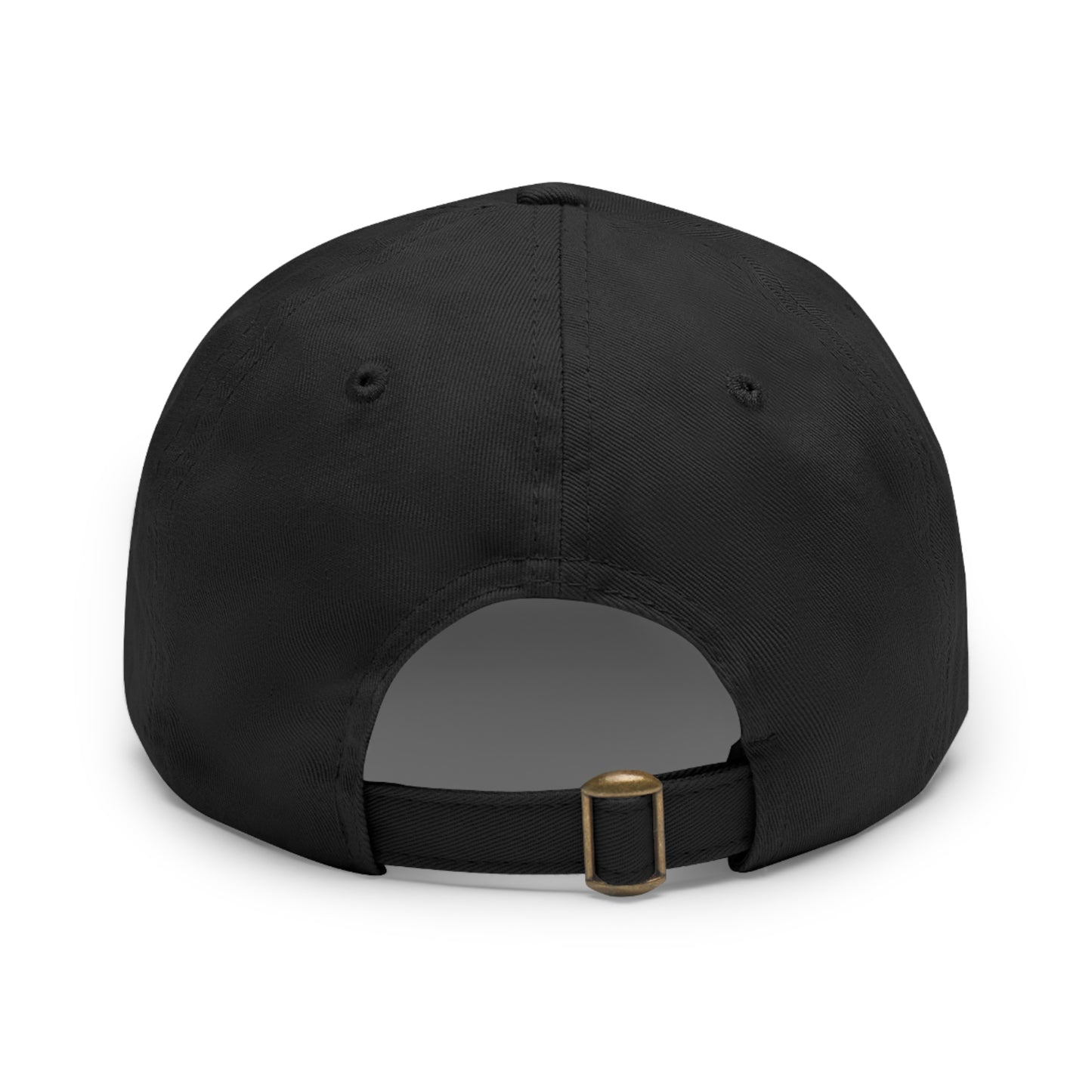 ROBBY'S RECORDS Dad's Hat with Leather Patch (Rectangle)