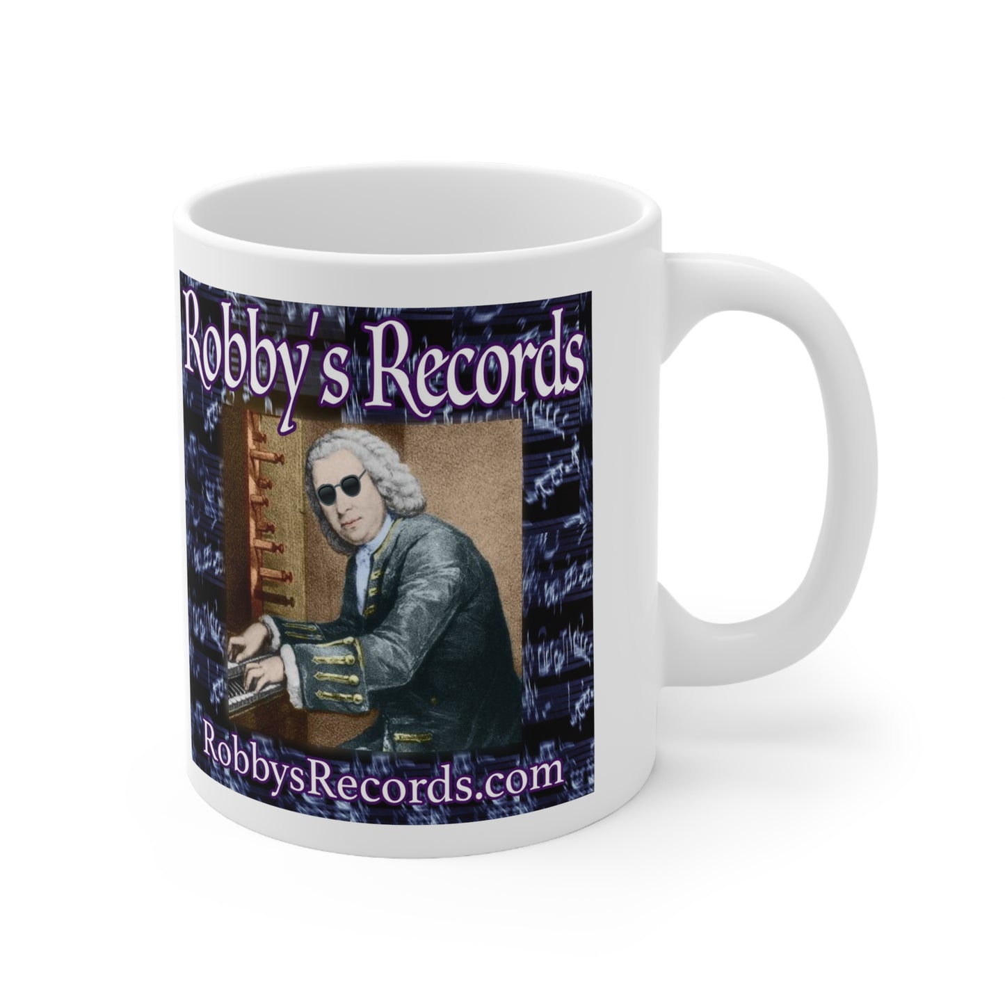 ROBBY'S RECORDS Ceramic Mug 11oz