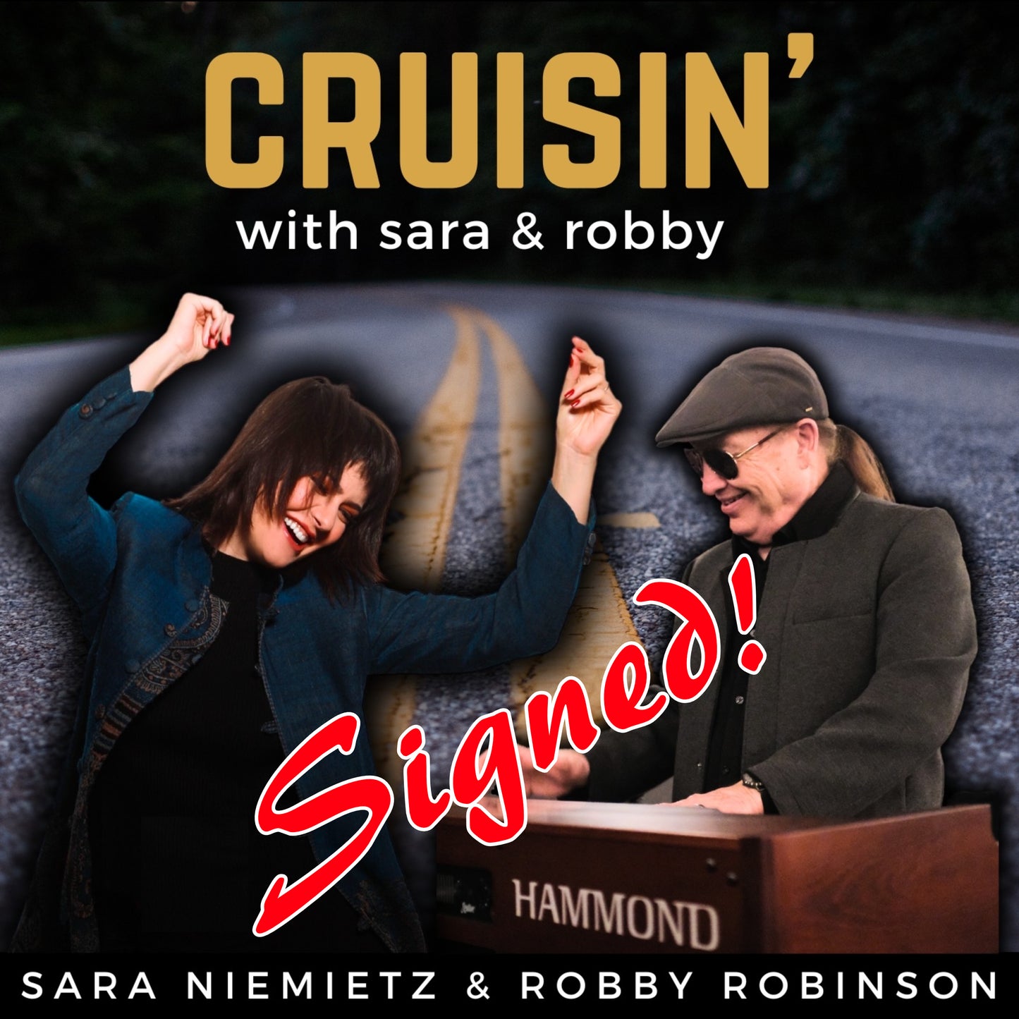 CRUISIN' with sara & robby CD SIGNED
