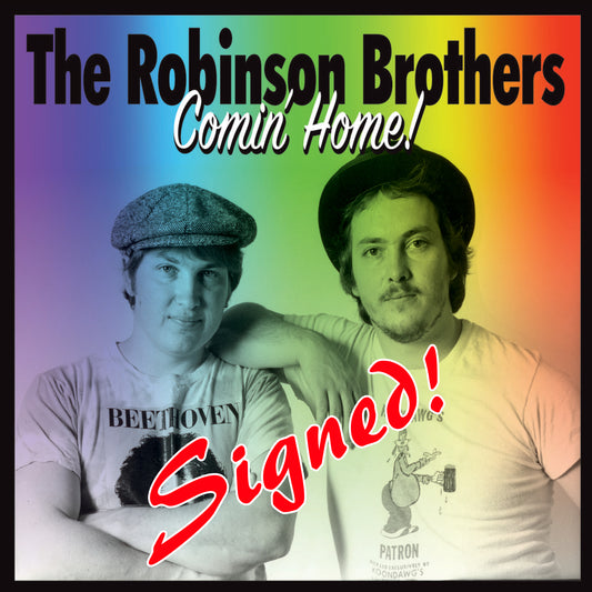 THE ROBINSON BROTHERS Comin Home EP SIGNED